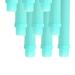 Puri Tech Pool Cleaner Vac Hose Kreepy Krauly Barracuda 1.5 in x 48 ft Aqua 9 Pack Aqua Color