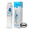 6-Pack Replacement for General Electric PFSF0MFCAWW Refrigerator Water Filter - Compatible with General Electric GSWF Fridge Water Filter Cartridge - Denali Pure Brand