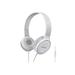 Panasonic RP-HF100M-W Panasonic Lightweight On-Ear Headphones With Microphone (White)