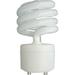 GE Lighting 76136 Energy Smart Spiral CFL 20-Watt (75-watt replacement) 1200-Lumen T3 Spiral Light Bulb with Medium Base 1-Pack