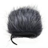 Aibecy Microphone Windscreen (l * D) Ey-m24 Furry Fur Muff Wind Windscreen Fur D) Stereo Videomic Stereo Videomic Muff Wind Cover Furry Windscreen Ainn