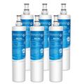 6 Pack Waterdrop 4396508 Replacement for Whirlpool 4396508 4396510 EveryDrop Filter 5 EDR5RXD1 NLC240V PUR W10186668 Kenmore 46-9010 Refrigerator Water Filter