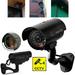 SAYFUT Fake Security Camera Detection Warning Light Flashes Like Real Security Camera Simulation Camera