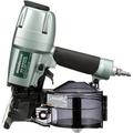 Metabo HPT Coil Siding Nailer 1-1/2 inch to 2-1/2 inch Siding Nails Side load Tilt Bottom Magazine NV65AH2