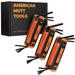 American Mutt Tools Folding Allen and Torx Wrench Set A Durable and Ergonomic Allen Key Set that Includes Metric SAE and Star Keys 25pc Set