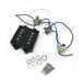 Electric Guitar Pickup Wire Harness Bass 4-String Electric Guitar Neck and Bridge Pickups Set