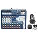 Soundcraft Notepad-12FX 12-Channel Mixer w/USB I/O + Effects + Studio Headphones