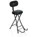 Gator Frameworks Folding Travel Guitar Seat and Stand Chair Combination Black