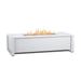 Real Flame Keenan 52 x 26 Aluminum Propane Fire Table in White