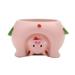 Asdomo Resin Cute Animal Succulent Flowerpot Ornament With Drainage Hole And Rubber Stopper - Piggy 4 *3.5 *3in