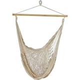 Sunnydaze Outdoor Mayan Hanging Hammock Chair - Natural - Large