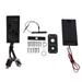 1 Set CV-210E Violin Cello Passive Pickup Piezo Violin Accessory Black