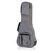 Gator Cases Transit Series Tenor Ukulele Gig Bag; Grey Exterior (GT-UKE-TEN-GRY)