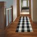 NANTA Cotton Buffalo Plaid Rug Buffalo Check Rug Machine Washable Indoor Outdoor Checkered Rug Runner Rug