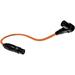 Coluber Cable Balanced XLR Cable Right Angle Male to Straight Female 10ft.