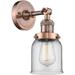 Innovations Lighting - Small Bell-1 Light Wall Sconce in Industrial Style-5
