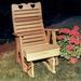 Cedar Royal Country Hearts Glider Chair