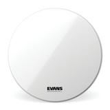 Evans EQ3 Resonant Smooth White Bass Drum Head No Port 28 Inch