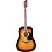 Jay Turser Jay-J 45F Series Dreadnought Acoustic Guitar - Tobacco Sunburst