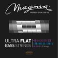 Magma Electric Bass Strings Light - Ultra Flat Strings - Long Scale 34 5 Strings Set .040 - .125 (BE155SUF)