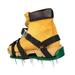 Lawn Aerator Shoes Aerating Tool Garden Tools Soil Sandals Green Black Yard Supplies 1 Pair 3 Adjustable Straps Ripper