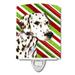 Dalmatian Candy Cane Holiday Christmas Ceramic Night Light