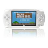 KLZO High Definition Handheld Game Machine X6 Updated Version 8GB with 4.3 Inch Screen built-in over 10000 Free Games-White