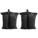 DTOWER 2pcs Sandbags Oxford Cloth Sand Bags Gazebo Tent Umbrella Base Weight Bags Outdoor Supplies