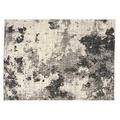 GDF Studio Derudder 5 3 x 7 Indoor/Outdoor Area Rug Black and Ivory