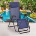 CozyBox Zero Gravity Chair Camp Reclining Lounge Chair Beach Chair Tanning Outdoor Lounge Patio Chair with Adjustable Pillow