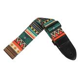 Electric Guitar Polyester Straps Ethnic Style Ballad Acoustic Guitars Bass Belt Musical Instrument Accessory