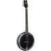 Ortega Raven Series OBJE356-SBK-L Left-Handed 6-String Banjo Black