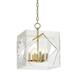 Hudson Valley Lighting - Travis - Eight Light Pendant-Aged Brass Finish