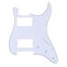 HH Guitar Strat Pickguard Humbuckers for 11 Hole USA/MIM Standard Strat Modern Style White