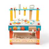 CLEARANCE! Wooden Play Tool Workbench Set for Kids Toddlers