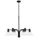 Capital Lighting - Greer - 6 Light Chandelier In Modern Style-25.25 Inches Tall