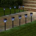 Brylanehome Solar Pathway Lights â€” Set Of 10 Black