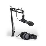 Audio Technica AT2005USB Podcast Studio Dynamic Microphone Pack