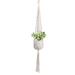 Taicanon Macrame Plant Hanger Indoor Hanging Planter Basket Handmade Hanging Plant Holder Flower Pot Holder(DS5)