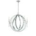 World Imports Rondure 6 Light Candle-Style Chandelier