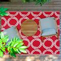 Mykonos Design 100% Eco-friendly Lightweight Plastic Outdoor Mat/Rug