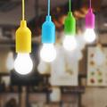 Portable Colorful LED Pendant Lamp Cord Light Bulb For Tent Retro Lighting Outdoor Home Night Light