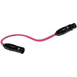 Coluber Cable 3-Pin Male to Female Balanced XLR Cable Audio Interface 1ft