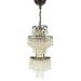 Tier Antique Style Glass Crystal Chandelier With Edison Bulb Pendant Lighting Ceiling Fixture H 20 X W 10