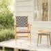 Andoer 4 pcs Patio Chairs Solid Acacia Wood