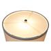 13.5 Round Diffuser Translucent frosted White (will Soften Light from Drum Lampshades and Pendants)