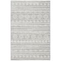 SAFAVIEH Outdoor GLB862F Global Collection Grey / Ivory Rug