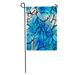 KDAGR Flying Butterflies Watercolor Abstract Watercolour Drops and Strokes Butterfly Garden Flag Decorative Flag House Banner 12x18 inch