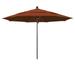 California Umbrella Venture Series Patio Market Umbrella in Olefin with Aluminum Pole Fiberglass Ribs