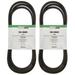 SureFit Deck Drive Belts Replacement for Toro 110-0543 48 Fixed Deck Commercial Walk-Behind Lawn Mowers 2 Pack